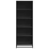 vidaXL Bokhylla svart 60x35x170,5 cm konstruerat trä
