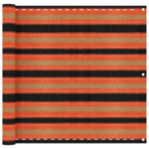 vidaXL Balkongsk&auml;rm flerf&auml;rgad 90x300 cm HDPE