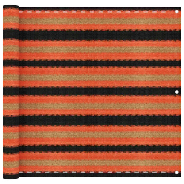 vidaXL Balkongsk&auml;rm flerf&auml;rgad 90x300 cm HDPE