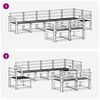 vidaXL Utomhussoffset 8 pcs Naturf&auml;rg Massivt Akaciatr&auml;