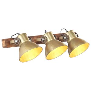 vidaXL Industriell v&auml;gglampa m&auml;ssing 65x25 cm E27