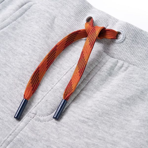 Träningsbyxor för barn grå melange 116