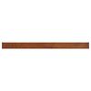 vidaXL F&ouml;nsterbr&auml;da Brun tr&auml; 160 x 15 x 4,5 cm PVC