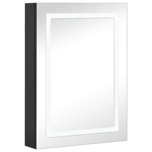 vidaXL Spegelsk&aring;p med LED 50x13x70 cm
