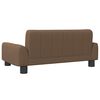 vidaXL Barnsoffa brun 70x45x30 cm tyg