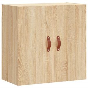 vidaXL V&auml;ggsk&aring;p sonoma-ek 60x31x60 cm konstruerat tr&auml;