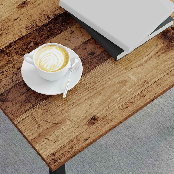 vidaXL Kaffeebord Gammalt tr&auml; 60 x 30 x 36 cm Konstruerat tr&auml;