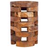 vidaXL S&auml;ngbord 30x30x45 cm massiv teak