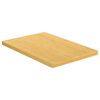 vidaXL Bordsskiva 60x100x2,5 cm bambu