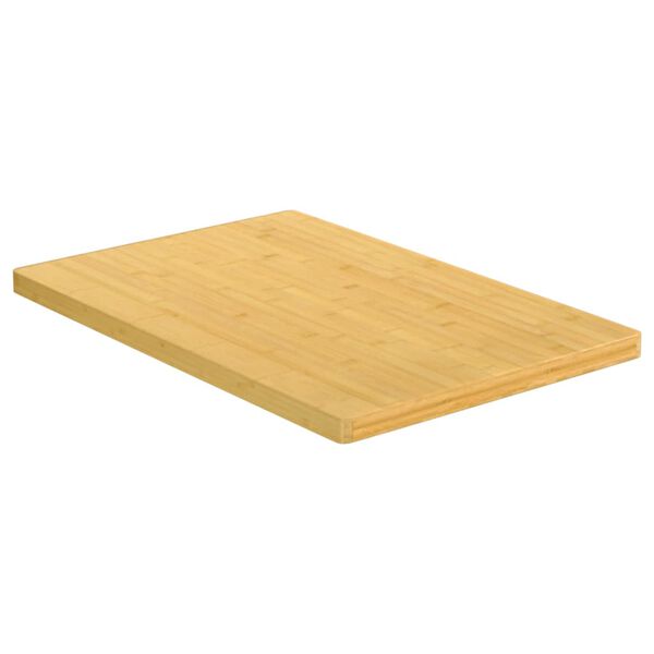 vidaXL Bordsskiva 60x100x2,5 cm bambu