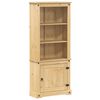 vidaXL H&ouml;gsk&aring;p Corona 74x38x170 cm massiv furu