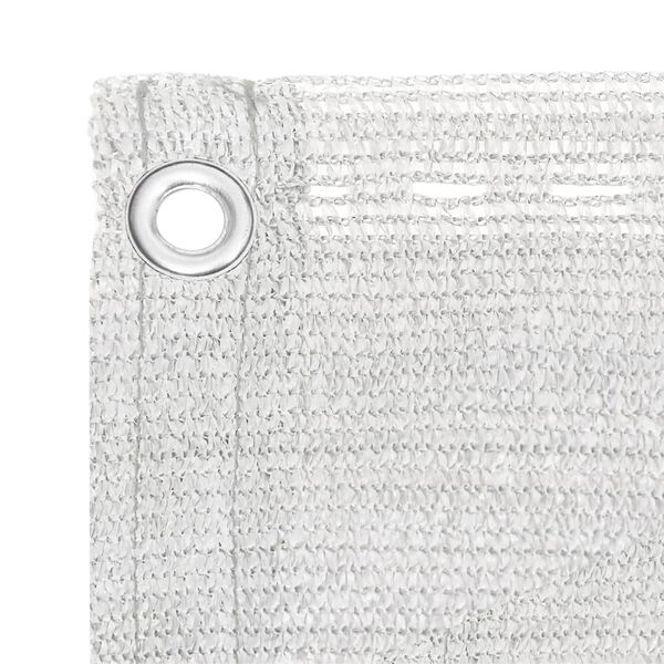 vidaXL Balkongskärm vit 120x500 cm HDPE