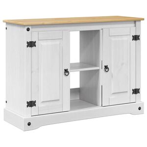vidaXL Aquariumst&auml;ll CORONA Vit och brun 101,5 x 37 x 73 cm 300 kg