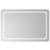 vidaXL Badrumsspegel LED 60x90 cm