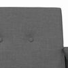 vidaXL fåtölj Mörkgrå 59 x 75 x 78 cm tyg