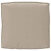vidaXL Palldyna f&ouml;r sits Taupe 80 x 80 x 12 cm Oxford tyg