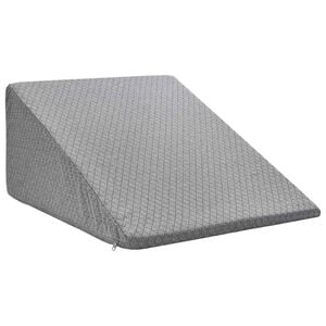 vidaXL Ben Kudde Enf&auml;rgad Gr&aring; 60 x 50 x 30 cm Minneskum