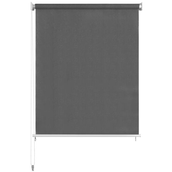 vidaXL Rullgardin utomhus 160x230 cm antracit