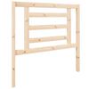 vidaXL S&auml;nggavel 96x4x100 cm massiv furu