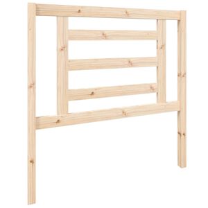 vidaXL S&auml;nggavel 96x4x100 cm massiv furu