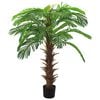 vidaXL Konstv&auml;xt kottepalm med kruka 140 cm gr&ouml;n
