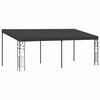 vidaXL V&auml;ggmonterad paviljong 6x3x2,5 m antracit