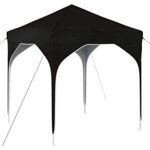 vidaXL Pop-up Partyt&auml;lt 194 x 194 x 245 cm Svart