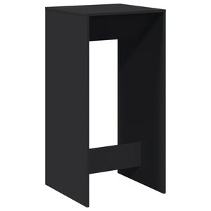 vidaXL Barbord svart 51x50x103,5 cm konstruerat tr&auml;
