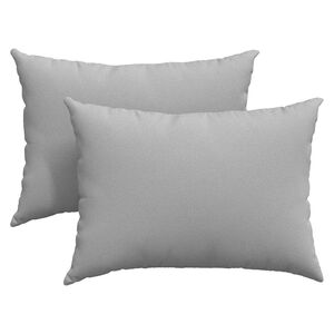 vidaXL Sofakuddar 2 pcs Moln Gr&aring; 70 x 50 cm tyg