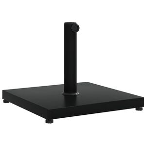 vidaXL Parasollfot f&ouml;r &Oslash;32/38/48 mm stolpar 18 kg fyrkantigt