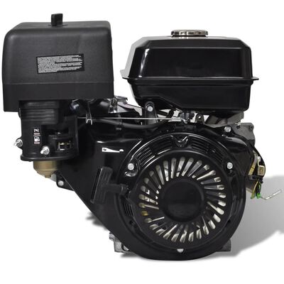 vidaXL Bensinmotor 15 HK 11 kW svart