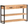 vidaXL Skänk 120x30x75 cm massivt akaciaträ