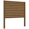 vidaXL S&auml;nggavel honungsbrun 106x4x100 cm massiv furu
