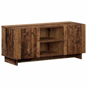 vidaXL TV-b&auml;nk 90 x 34.5 x 40 cm Gammalt tr&auml; Konstruerat tr&auml;