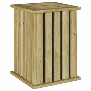 vidaXL Plantl&aring;dor Brun 33 x 33 x 45 cm Impregnerat furutr&auml;