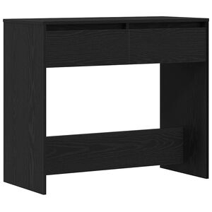 vidaXL Avlastningsbord svart ek 89x41x76,5 cm konstruerat tr&auml;