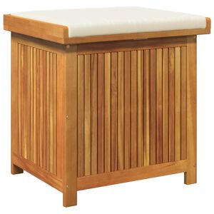 vidaXL Kuddl&aring;da utomhus 60x50x61 cm massivt tr&auml; akacia