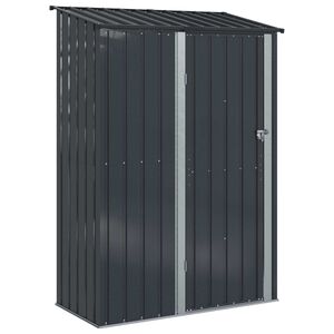 vidaXL Tr&auml;dg&aring;rdsskjul Antracit 140,5 x 74 x 200 cm Metall