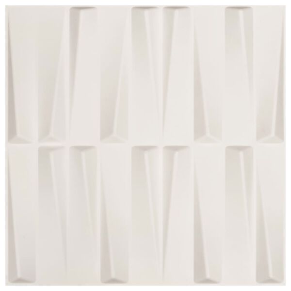 vidaXL V&auml;ggpaneler 3D 24 st 0,5x0,5 m 6 m&sup2;