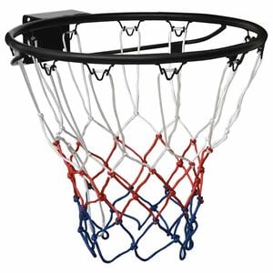vidaXL Basketring svart 45 cm st&aring;l
