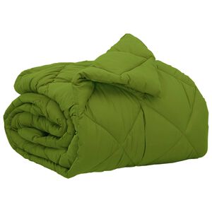 vidaXL Full &Aring;rs-Duvet Gr&ouml;n 135 x 200 cm Mikrofiber