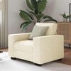 vidaXL | Soffa | med kudde med kudde Beige 100 x 77 x 82 cm Linne