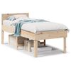 vidaXL S&auml;ngram utan madrass 75x190 cm massiv furu