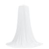 vidaXL Myggn&auml;t f&ouml;r s&auml;ng 3 st 156 mesh Vit ⌀56 x 220 cm Polyester