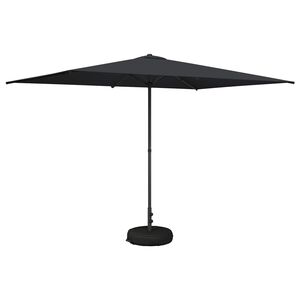 vidaXL Tr&auml;dg&aring;rdsparasol med St&auml;ll 200 x 300 cm Polyester Rektangul&auml;r