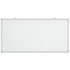 vidaXL Magnetisk whiteboard 60x30x1,7 cm aluminium