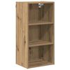 vidaXL H&auml;ngande sk&aring;p Artisan Ek 40 x 29,5 x 80 cm Konstruerat tr&auml;