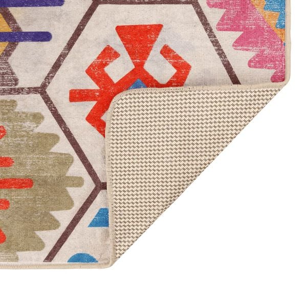 vidaXL Matta tv&auml;ttbar flerf&auml;rgad 160x230 cm