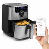 Princess Varmluftsfrit&ouml;s Smart 1500 W 4,5 L silver