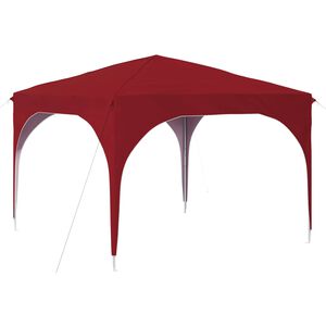 vidaXL Pop-up Partyt&auml;lt 290 x 290 x 245 cm Vinr&ouml;d
